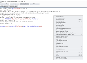 Intercept Additional Options